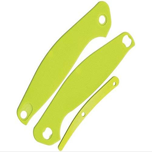 Real Steel E771 G10 Handle Set Neogreen RS1124NG