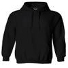 0023. United States of America Vintage American Flag USA us Military Patriotic Style Sweatshirt Pullover Hoodie (Black, X-Large) view 1