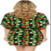 LA LEELA Women's Beachwear Summer Swim Beach Dress Cover Ups for Swimwear Women Plus Size Casual Swimsuit Coverups for Women 3X-4X Coal, Floral Hibiscus Tree view 2