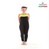 Sagester # 625 / Italy Hand-Made/Figure Ice Skating Bodysuit/SW/Sz: S, Yellow view 1