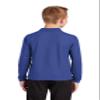 Port Authority Youth Long Sleeve Silk Touch Polo. Y500LS, Royal, L view 4