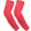 HOPEFORTH 2PCS Padded Elbow Forearm Sleeves Compression Arm Protective Support view 1