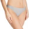 Calvin Klein Women's Invisibles Thong Panty, Parallel Lines Gaze, X-Large view 1