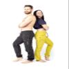 Ucraft "Xlite Rock Climbing, Bouldering and Yoga Pants. Lightweight, Stretching, Breathable (Size S,Color Yellow) view 4