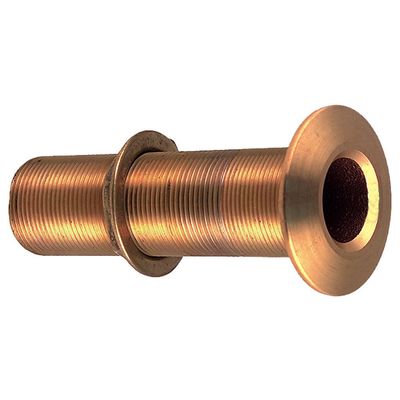 Perko 3/4" Thru-Hull Fitting w/Pipe Thread Bronze Extra Long - Max Hull 5" Thick