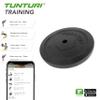TUNTURI Unisex's Cast Iron Weight Black 15.0kg, Single Plate, 15 kg view 3