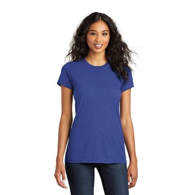 District Women's Fitted The Concert Tee DT5001 4XL Deep Royal