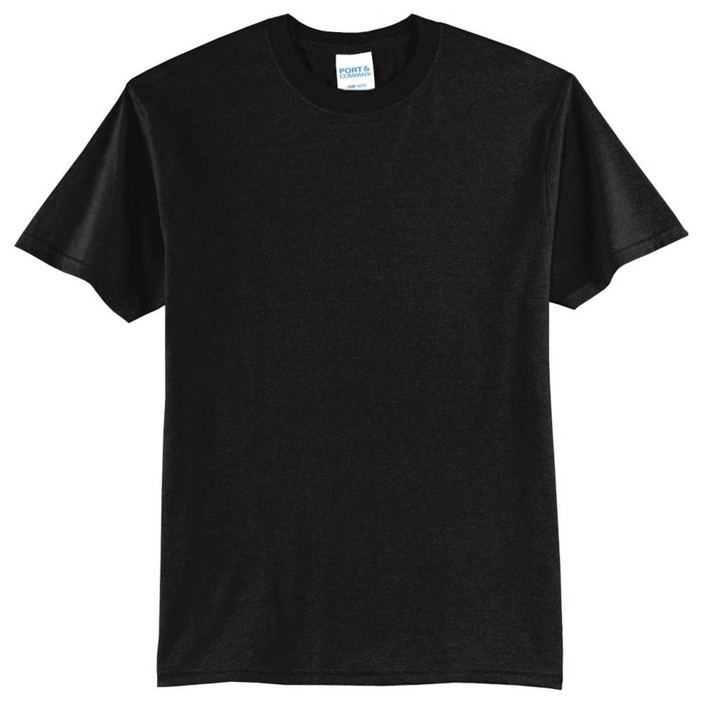 Port & Company - Youth Core Blend Tee XL Jet Black