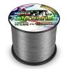 Ashconfish Braided Fishing Line- 8 Strands Super Strong PE Fishing Wire Heavy Tensile for Saltwater & Freshwater Fishing -Abrasion Resistant - Zero Stretch- 2000M/2187Yards 300LB Gray view 1