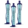 LifeStraw Personal Water Filter for Hiking, Camping, Travel, and Emergency Preparedness, 3 Pack, Blue view 1
