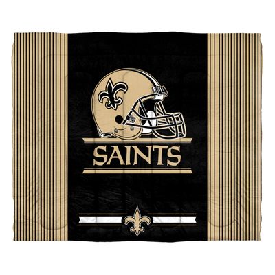 Northwest NFL New Orleans Saints Comforter and Sham Set, King, Safety