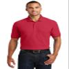 Port Authority Core Classic Pique Pocket Polo Shirt Rich Red view 1