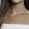 PAVOI 14K Rose Gold Plated Astrology Constellation Horoscope Zodiac Necklace 16-18" - Virgo view 3