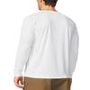 baleaf Men's Sun Protection Shirts UV SPF T-Shirts UPF 50+ Long Sleeve Rash Guard Fishing Running Quick Dry White Size XL view 2