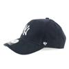 '47 Brand MLB New York Yankees Baseball Cap Baseball Hat (Navy/White, Kid 4-7) view 3