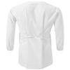 7 Encounter Unisex Multifuctional Wrap Smock With Chest And Side Pockets (White, L/XL) view 2