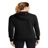SPORT-TEK Women's Pullover Hooded Sweatshirt, Black, Small view 2