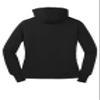 SPORT-TEK Women's Pullover Hooded Sweatshirt, Black, Small view 3