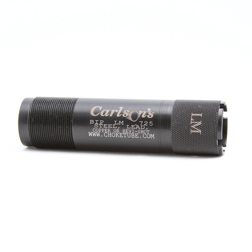 Carlson's Choke Tubes 12 Gauge for Browning Invector Plus [ Light Modified | 0.725 Diameter ] Blued Steel | Blued Sporting Clays Choke Tube | Made in USA