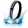 Thin Blue Line American Flag Bracelet view 4