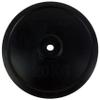 Tunturi Unisex Adult Weight Plates Rubber Plate 20.0kg, Single Plate - Black, 1 view 1