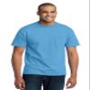 Port & Company Core Blend Pocket Tee Aquatic Blue view 1