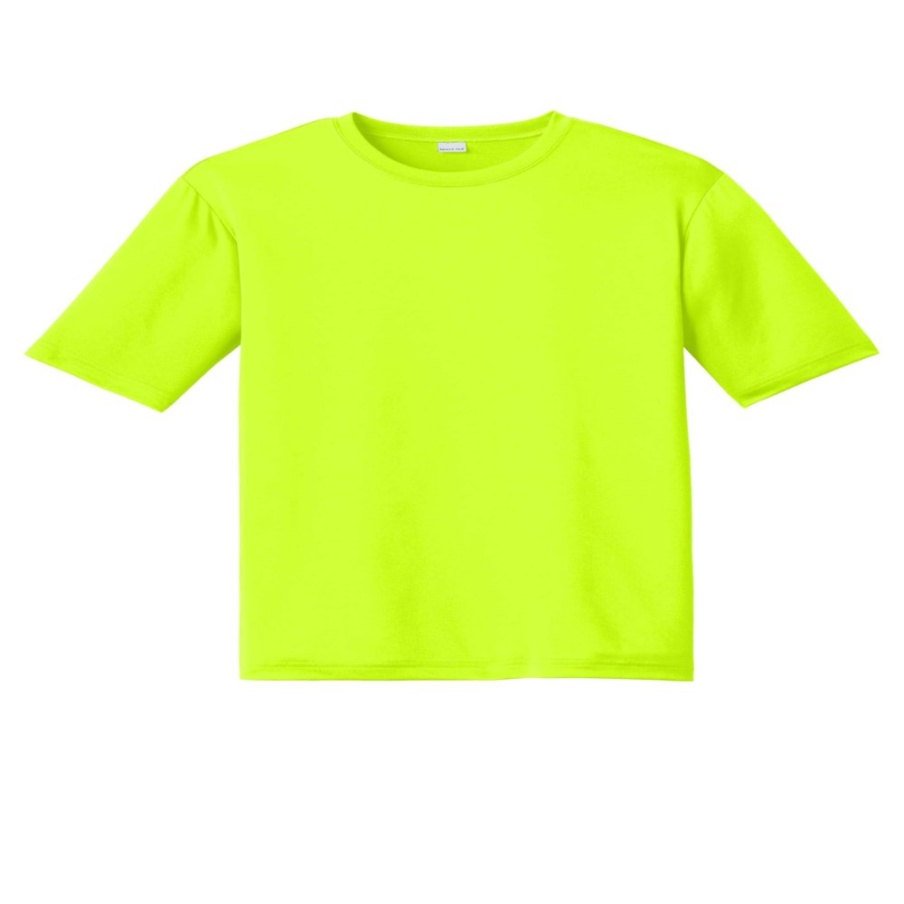SPORT-TEK PosiCharge Tough Tee Neon Yellow