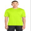 SPORT-TEK PosiCharge Tough Tee Neon Yellow view 3