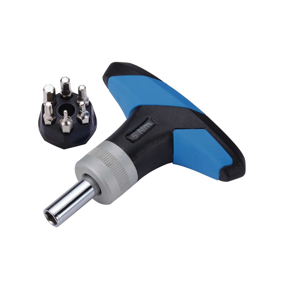 Bbb Cycling Unisex's torquewrench TorqueFix 5Nm. Workshop Tools, Black/Blue, 5 Nm