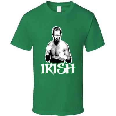 Micky Ward Irish Boxing T Shirt 2XL Irish Green