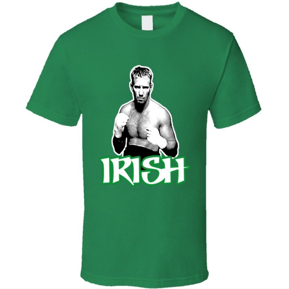 Micky Ward Irish Boxing T Shirt 2XL Irish Green