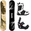 Camp Seven Roots CRC Snowboard and 2018 System LTX Flow Style Rear Entry Step in Binding Men's Complete Snowboard Package (159 cm, Boot Size 13) view 1