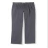 Amazon Essentials Men's Classic-Fit Wrinkle-Resistant Pleated Chino Pant (Available in Big & Tall), Charcoal, 36W x 28L view 1