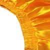 Backgarden Ladies 20 Yard Elegant Satin Long Full Skirt for Ballroom Belly Dance Performance Costume Dress Yellow view 3