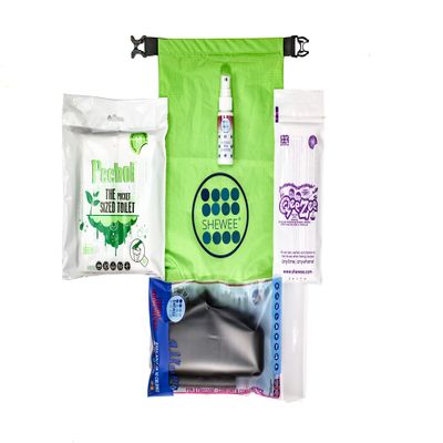 SHEWEE Car & Camp Pack -Reusable Pee Funnel  The Original Female Urination Device Since 1999! Quickly, Easily and Discreetly, Wee Standing Up Without Removing Clothing (Black)