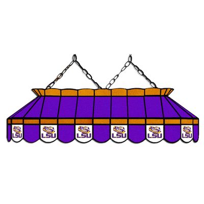 Louisiana State University 40" Glass Lamp