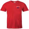 NCAA Arizona Wildcats Adult NCAA Sketchbook Comfort Color Short sleeve T-Shirt, XX-Large,Red view 1