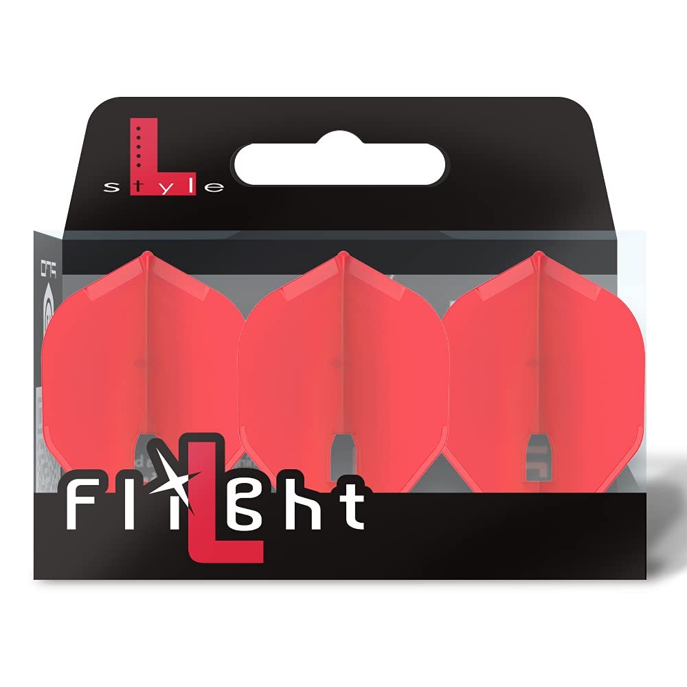 LSTYLE L1 Standard Dart Flights PRO Red 1 Set Pre-Molded