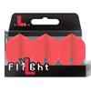 LSTYLE L1 Standard Dart Flights  PRO  Red  1 Set  Pre-Molded view 1