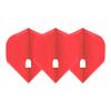 LSTYLE L1 Standard Dart Flights  PRO  Red  1 Set  Pre-Molded view 3