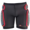 UFO PLAST PI09126 Made in Italy Plastic Padded Shorts/Size: S/Color: B/R view 2