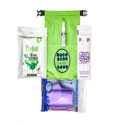 SHEWEE Car & Camp Pack -Reusable Pee Funnel  The Original Female Urination Device Since 1999! Quickly, Easily and Discreetly, Wee Standing Up Without Removing Clothing (Lilac)