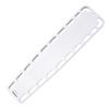 Kemp USA Spine Board for Water Rescue - X-Ray Translucent & Waterproof - with 21 Handholds & 8 Strapping Pins, 700lbs Capacity - Survival Kit & Emergency Supplies for Emergency Rescue - White view 1