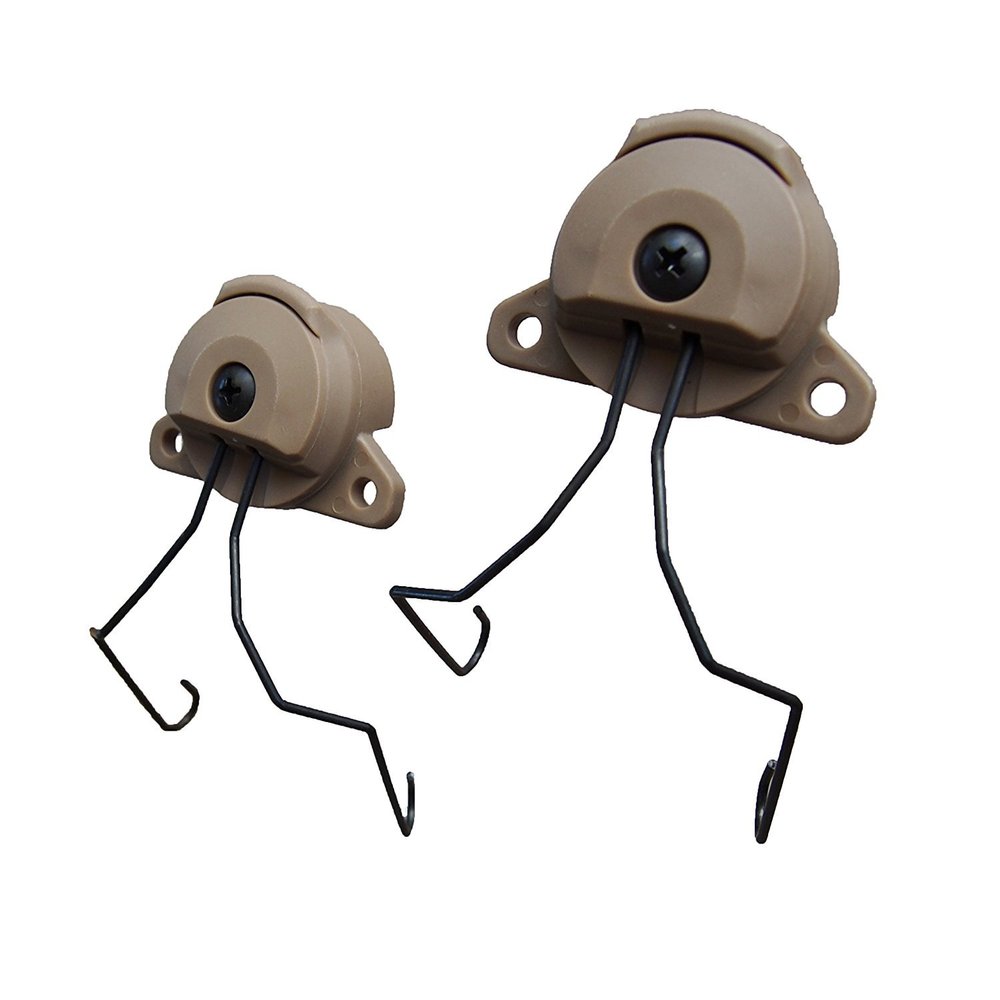DLP Tactical MSA Sordin Headset Adapter M-LOK Helmet Rails Mounts or Design