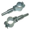 582060C1 Sea-Dog Line Clamp-On Oarlock Pair Zinc Plated Steel 1/2" Shank view 1