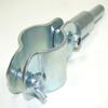 582060C1 Sea-Dog Line Clamp-On Oarlock Pair Zinc Plated Steel 1/2" Shank view 2