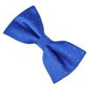 ciciTree Men Polka Dot Bowtie Necktie Royal Blue Business Wedding Party view 3