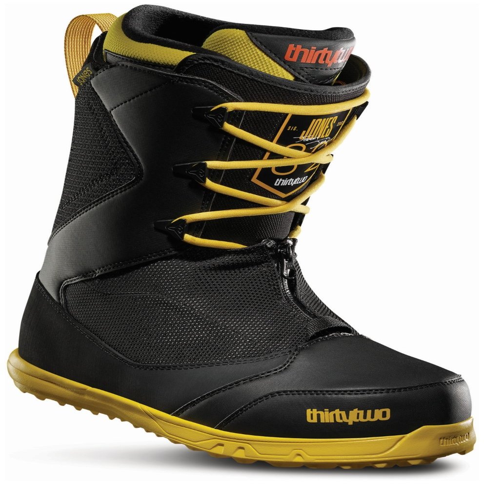 THIRTY TWO Zephyr Jones Snowboard Boot 2018 - Men's Black/Yellow 7