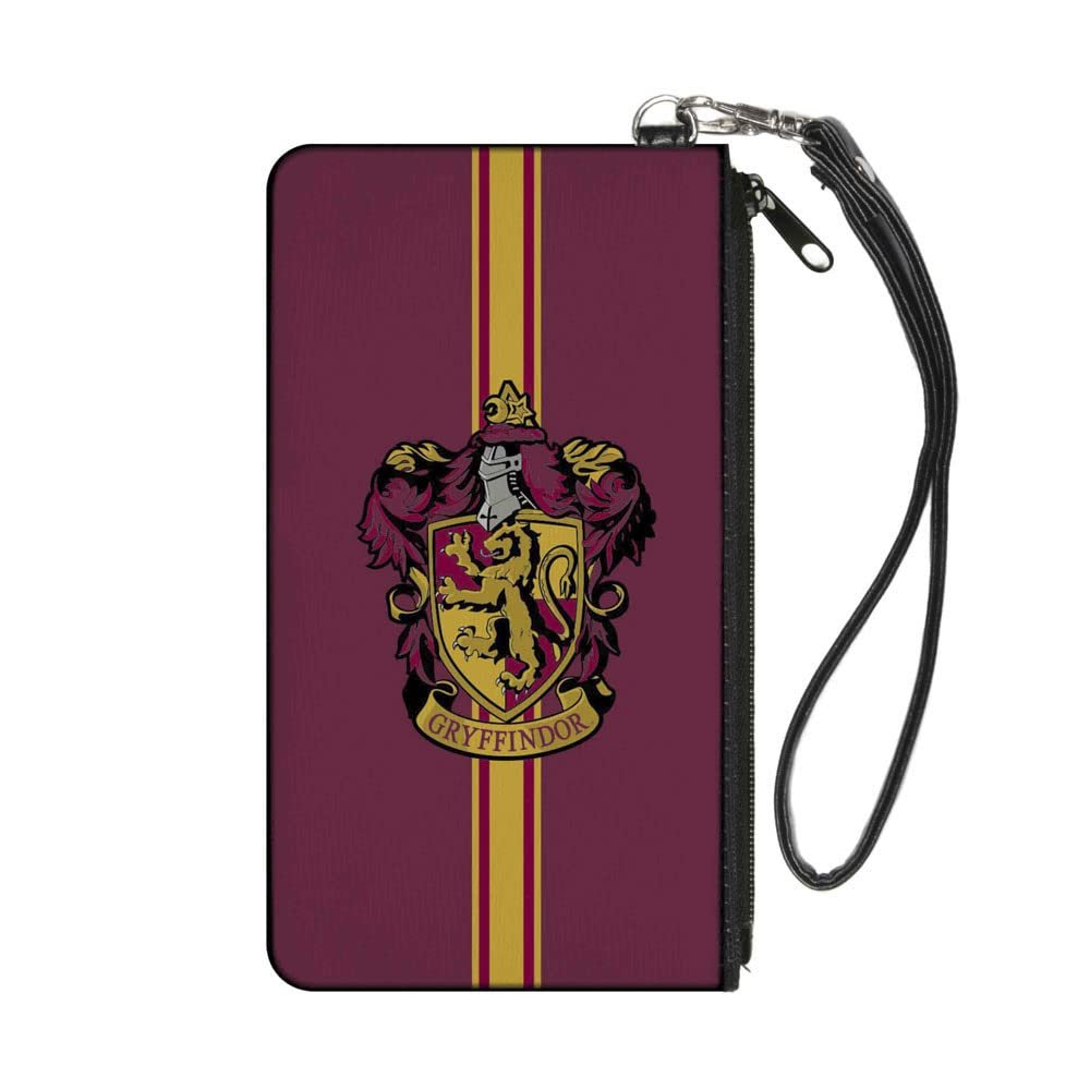 Buckle-Down Buckle-Down Zip Wallet Harry Potter Large Accessory, Harry Potter, 8" x 5"