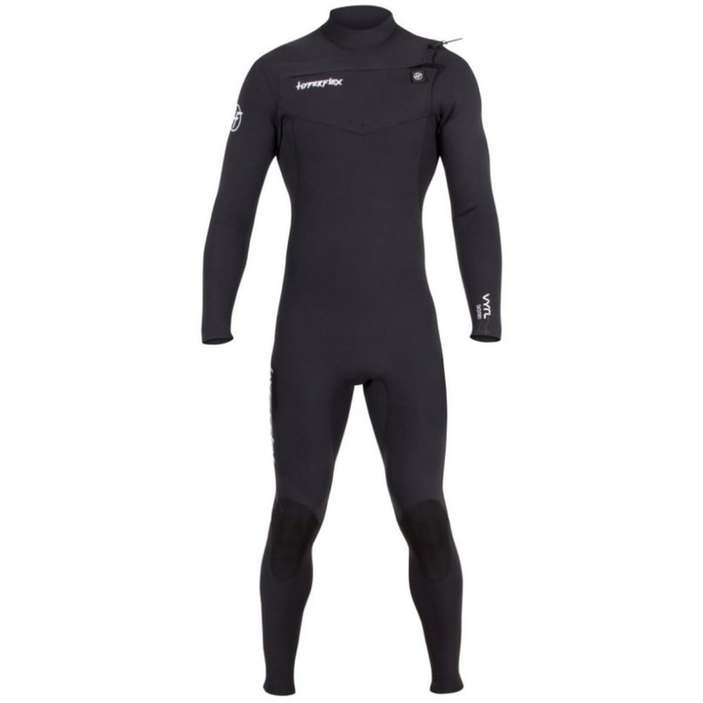 Hyperflex Men's VYRL 3/2mm Front Zip Fullsuit Black - XXL